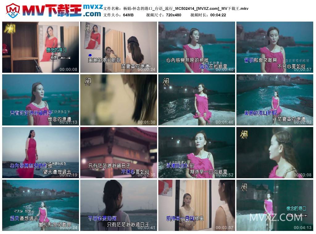 杨娟-怀念的港口_台语_流行_MC502414
